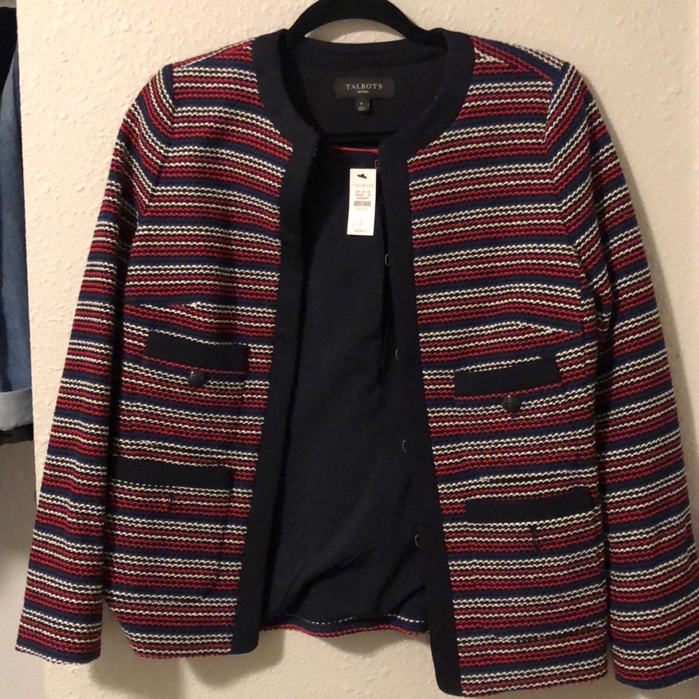 Talbots Petite pretty blazer